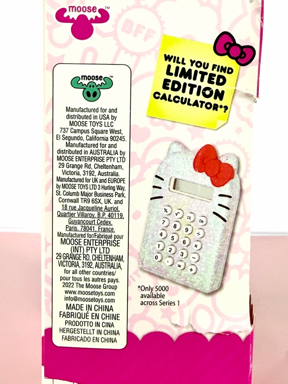 Real Littles Hello Kitty Stationary Backpack - Picture 3 of 3